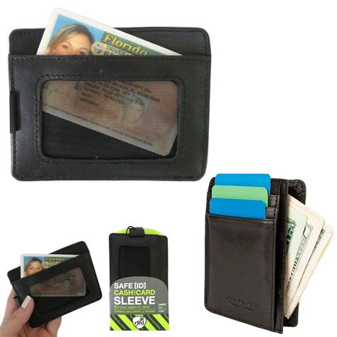 travelon rfid cash and card sleeve|rfid blocking travel wallets.